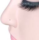 MICRO 1mm Rose Gold Nose Stud 18g Nose Stud, Small Nose Stud, Gold ...