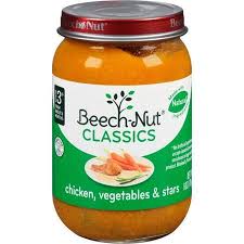 Beech Nut Stage 3 Homestyle Chicken Vegetables Stars Baby Food 6 Oz Walmart Com Baby Food Recipes Food Gerber Baby Food