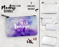 Dye Sublimation Coin Purse Mockup Template Add Your Own Etsy Free Psd Mockups Templates Mockup Free Psd Mockup Psd