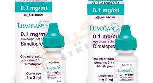 دواء لوميجان lumigan قطرة ت ستخدم لطويل الرموش وأيضا لها تأثير سريع المفعول لعلاج ارتفاع ضغط العين الذي ي سبب ماء زرقاء عليها eye drops ocular personal care