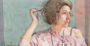 欣赏︱泰德·纳托尔笔下的人物画作: 生动活泼,色块叠加的恰到好处【图文】