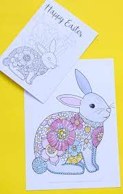These bunny rabbit coloring pages are my latest addition to our coloring pages of animals series, which are big sets of animal coloring pages sorted by species. Easter Bunny Coloring Pages Red Ted Art Make Crafting With Kids Easy Fun