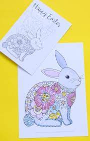 Click the download button to find out the full image of free. Easter Bunny Coloring Pages Red Ted Art Make Crafting With Kids Easy Fun