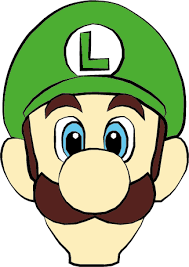 Luigi Face Super Mario Bros By Azenmog Super Mario Bros Party Mario Bros Party Super Mario And Luigi