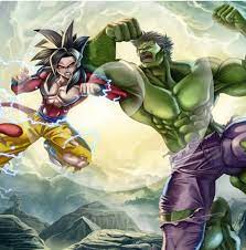 Видео goku vs hulk comic by mark канала massive mark. Ss4 Goku Vs Hulk Visit Now For 3d Dragon Ball Z Shirts Now On Sale Dragon Ball Dragones Dragon Ball Z