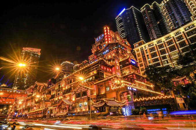 重慶洪崖洞夜景