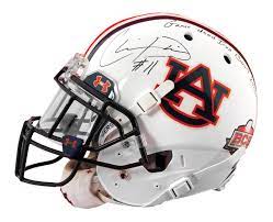 Auburn Bcs Game Worn Helmet Game Wear Football Helmets Helmet