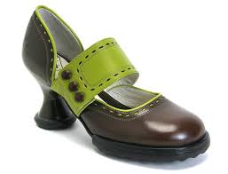 Check spelling or type a new query. Zaza Brown Green Wide Strap Mary Jane Fluevog Shoes