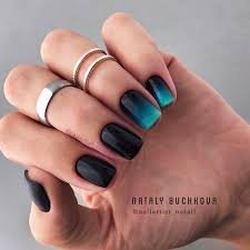 Short Acrylic Nails Dark Acrylic Nails Valentine S Day Nail Designs