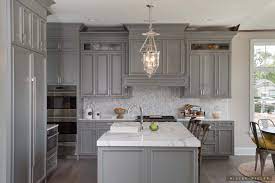 Check spelling or type a new query. Farmhouse Light Grey Grey Kitchen Cabinets Novocom Top