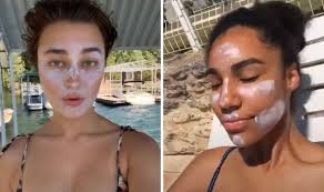 We hope so, as sunscreen is the skin's first line of defense against sunburn, premature skin aging, and skin cancer. Sun Cream Contour Tiktok Trend Why You Should Never Try This Harmful Trend Bajaprogofficial Com