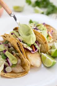 Maybe you would like to learn more about one of these? Fish Tacos With Coconut Avocado Crema Freutcake