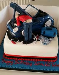Mechanic Theme Car Cake Jpg 1108 1407 Mechanics Birthday Cake Dad Birthday Cakes Mechanic Cake