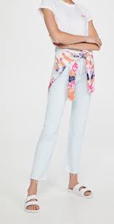 Mother The Scrapper Cuff Ankle Fray Jeans Shopbop