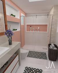 50 Inspiracoes De Banheiro Feminino Dicas Decor Small Bathroom Loft Beds For Small Rooms Small Rooms
