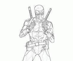 The main characters are made up of blocks, where their number determines which numbers they represent. Deadpool Printable Coloring Page Coloring Home