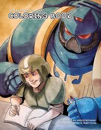 This is a collection of warhammer 40k art that i've found around the web and the fandom of warhammer 40k. Whiteshield S Coloring Book Brings Fun For Hours