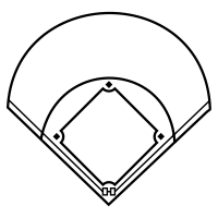 Baseball Field Icons Download Free Vector Icons Noun Project