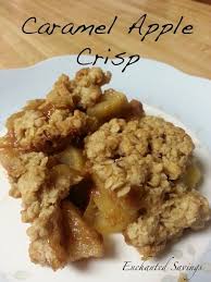 Caramel Apple Crisp Caramel Apple Crisp Recipe Caramel Apples Easy Caramel Apple Crisp