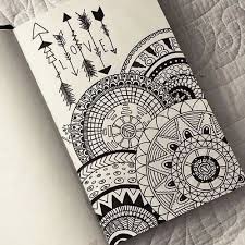 Black Desenhos Drawings Tumblr Tumblr Drawing Tumblr Drawings Desenhos Tumblr Mandala Art Lesson Doodle Art Designs Mandala Design Art
