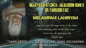 Filsafat Cinta Definisi Cinta Jalaluddin Rumi L Dr Fahrudin Faiz Aj Channel Video Sportnk