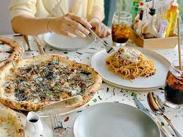 I'd recommend prioritizing the pizza and the fondue over the starters or pasta! Pizza 4p S Pizza Kiá»ƒu Nháº­t Chinh Phá»¥c Vá»‹ Giac Kho Tinh Táº¡i Ha Ná»™i
