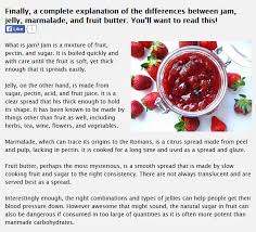 The Difference Between Jam Jelly And Marmalade Home Canning Marmalade Jam