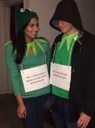 46 Two Person Halloween Costumes That Are Borderline Genius Two Person Halloween Costumes Funny Couple Halloween Costumes Halloween Costumes Friends