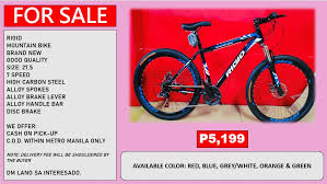 Stan13 bike caters to bike enthusiasts in need of bicycles, spare parts, and accessories. Murang Mountain Bike Sports Equipment Bicycles Parts Bicycles On Carousell