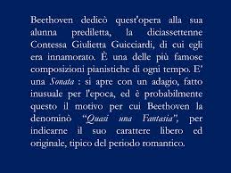 Al chiaro di luna (apocrifo); Al Chiaro Di Luna Di L V Beethoven Ppt Scaricare