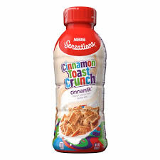Cinnamon cake, cream cheese frosting, and cinnamon toast crunch crumble. Nestle Delivers Sweet Taste Of Nostalgia With New Cinnamon Toast Crunch Milk Abc News