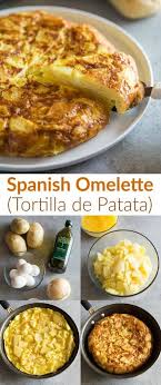 Tortilla De Patatas Recipe Easy Spanish Recipes Food Recipes