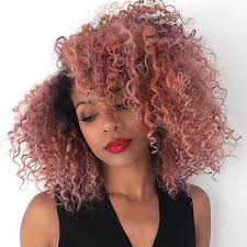 Hairstyle Guru Hair Goals Color Dusty Rose Hair Super Curly Hair