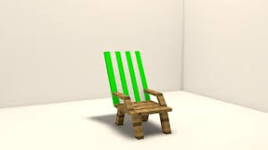 Put two shoots in a crafting window to make the sticks and use those for the chairs. Minecraft Beach Chair Cinema 4d Youtube