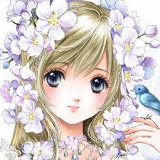 Princess With Flower Crown By Manga Artist Shiitake Manga Anime Ilustracoes Anime