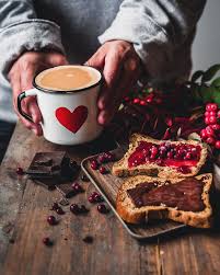 Tiina Strandberg Food Blogger On Instagram Toast Tuesday And International Coffee Day Perfect Cozy Match I Love My Creamy Oat Food International Coffee Latte