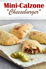Cheeseburger Mini Calzone Mittagessen Zum Mitnehmen Warmes Essen Abendessen Rezepte