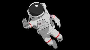 Perfect screen background display for desktop, iphone, pc, laptop, computer, android phone, smartphone, imac, macbook, tablet, mobile device. Astronaut 3d 4k Animation Stock Video Footage Storyblocks