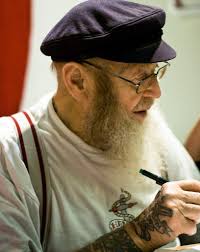 HERBERT HOFFMANN (EL TATUADOR MAS LONGEVO, LA ESCENCIA DEL OLD SCHOOL) La  leyenda de 90 años, Herbert Hoffman, es uno de los mejores tatuadores de la  vieja escuela, y su nombre nunca