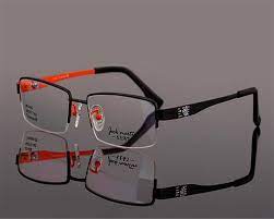 Click To Buy Dower Me Business Men Half Rim Brand Design Alloy Titanium Super Light Presbyopia Optical Frame Reading Eyeglasses Optical Frames Eyeglasses