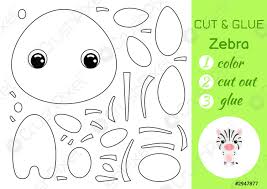 Apr 02, 2019 · recursos para el aula: Para Colorear Libro Cortar Y Pegamento Bebe Cebra Juego De Vector De Stock Crushpixel