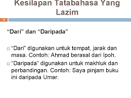 (ii) kecelaruan penggunaan kata sendi pada. Selamat Datang Ke Sesi 5 Modul Metodologi Kajian