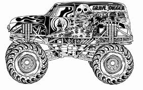 Free Free 117 Grave Digger Monster Truck Svg SVG PNG EPS DXF File