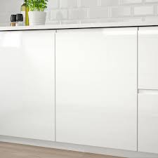 Voxtorp Porte Brillant Blanc 30x80 Cm Ikea Ikea Ringhult Ikea Cuisine Minimaliste