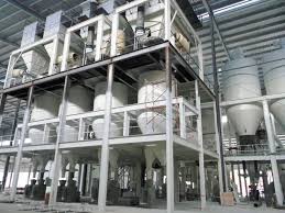 À kegiatan manufactur yang dimulai dari perencanaan produksi sampai eksekusi. Lini Produksi Klasifikasi Sekunder Mill Vertikal Kalsium Karbonat Dari Sebuah Perusahaan Bubuk Di Guangxi Alpa Powder Technology