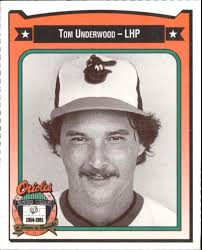 Tom Underwood Baseball Price Guide