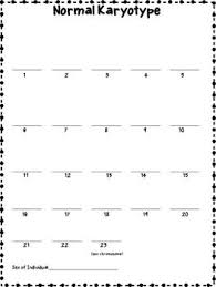 Genetic Disorder Karyotype Research Project Genetic Disorders Genetics Research Projects