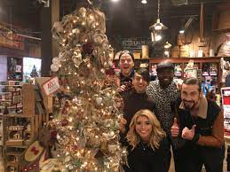 Old time christmas merry christmas xmas christmas stuff christmas gingerbread christmas wreaths cracker barrel recipes christmas dinnerware christmas crackers. Pentatonix On Twitter Had A Little Fun Rockin Around The Christmas Tree At Crackerbarrel In Marietta Ga Https T Co Jmnhmkqcoe