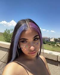 Inh Hair Purple Hair Inspo In 2020 Front Hair Styles Hair Color Streaks Hair Streaks