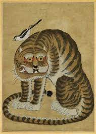 Joy Ang On Twitter Tiger Art Tiger Painting Korean Art